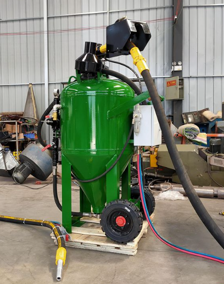 开州移动式喷砂机 户外施工效率翻倍